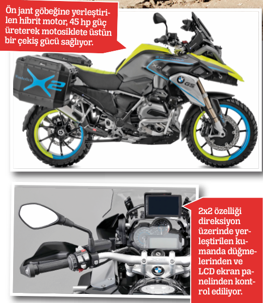 Dünyanın ilk 2X2 arazi motosikleti